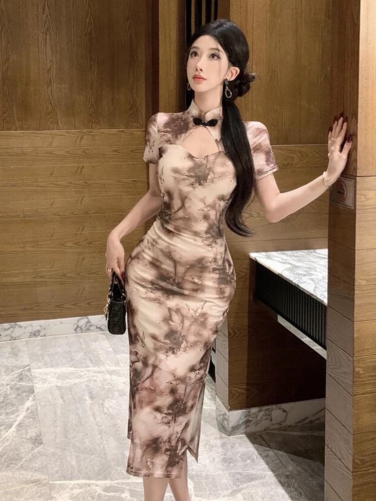Taking names qipao dress Q209 images